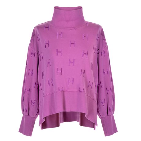 HÉST NELLIE COLLEGE SWEATER RADIANT ORCHID