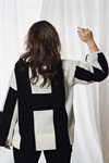 Hést Isa Sweater White With Black