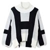 Hést Isa Sweater White With Black